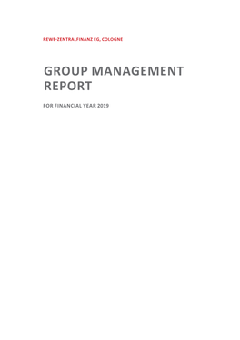 Management Report