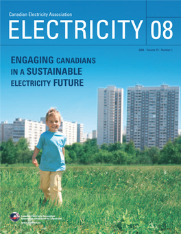 Engaging Canadians in a Sustainable Electricity Future
