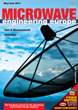Microwave Engineering Europe Are Subject to Reproduction in Information Storage and Retrieval Products Systems