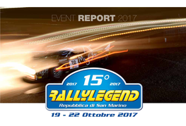 Event Report 2017 2017 15° 2017