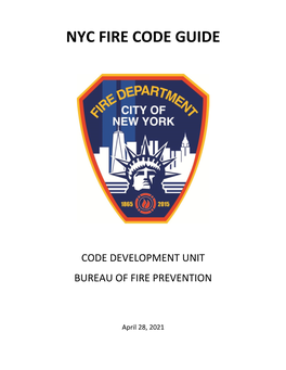 New York City Fire Code Guide