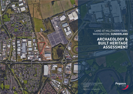 Land at Hillthorn Farm, Washington, Sunderland Archaeology & Built Heritage Assessment