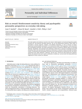 Personality and Individual Differences 128 (2018) 162–169