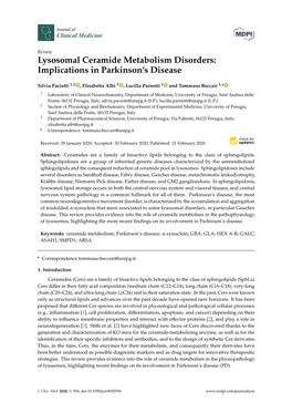 Implications in Parkinson's Disease
