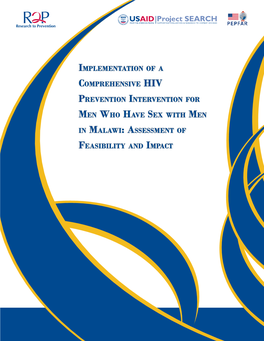 Implementation of a Comprehensive HIV Prevention Intervention for Men Who Have Sex with Men in Malawi: Assessment of Feasibility and Impact