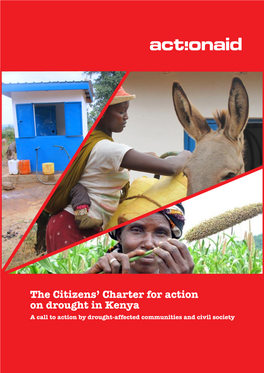 The Citizens' Charter for Action on Drought in Kenya