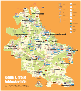 Bad Sooden-Allendorf Großalmerode Eschwege Herleshausen Sontra Waldkappel Hessisch Lichtenau Wanfried Witzenhausen