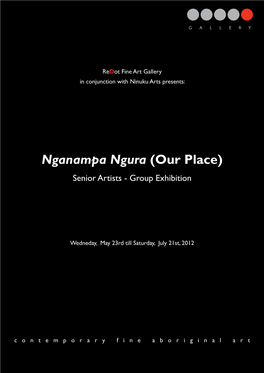 Nganampa Ngura (Our Place) Senior Artists - Group Exhibition