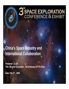 China's Space Industry and International Collaboration