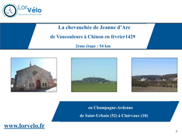 2-VV 10-5 Véloroute Jeanne D'arc Saint-Urbain Clairvaux