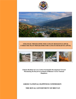 Gross National Happiness Commission the Royal Government of Bhutan
