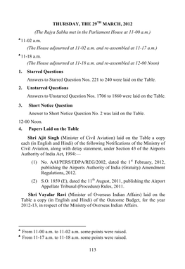 11-02 Am (The House Adjourned A