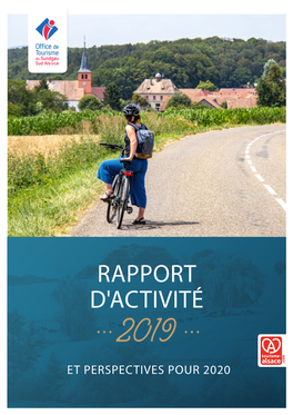 Rapport D'activité … 2019 … Et Perspectives Pour 2020 Le Mot Du President …