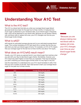 Understanding Your A1C Test