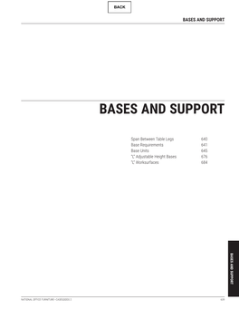 Bases and Support