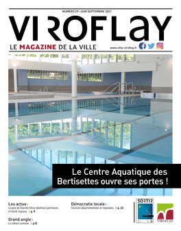 Le Centre Aquatique Des Bertisettes Ouvre Ses Portes !