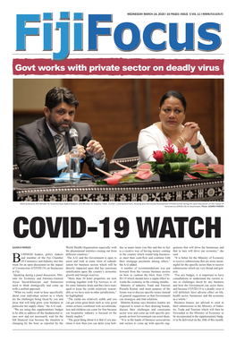 Govt Works with Private Sector on Deadly Virus