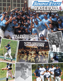 Baseball 2018 Record Book