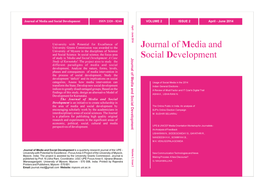 Journal of Media and Social Development