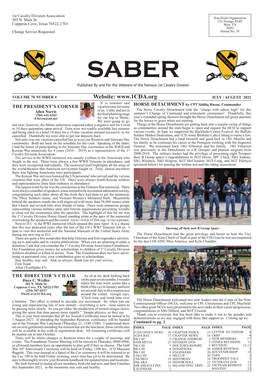 Current Issue of Saber