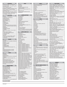 ICD-10 Diagnoses on Router