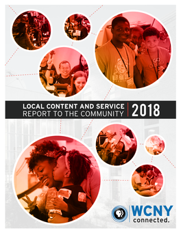Report to the Community 2018