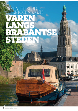 Breda - Tilburg - ‘S-Hertogenbosch Varen Langs Brabantse Steden