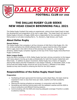 Dallas-Rugby-Head-Coach-Posting