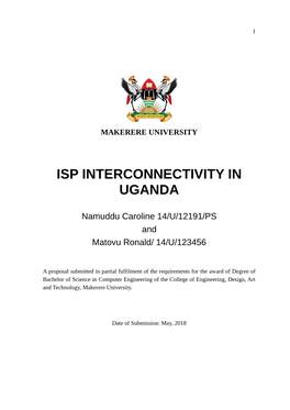 Isp Interconnectivity in Uganda