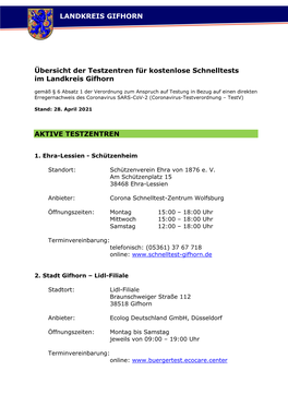 Landkreis Gifhorn