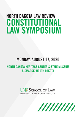 Constitutional Law Symposium