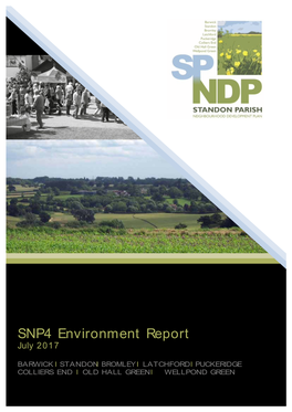 SNP4 Environment Report