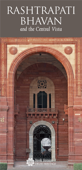 Rashtrapati Bhavan and the Central Vista.Pdf