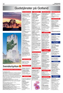 Gudstjänster På Gotland