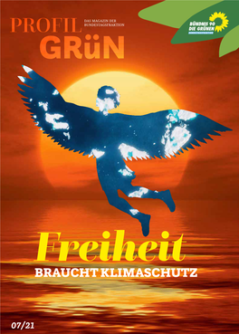 Zeitschrift: Profil:GRÜN, Ausgabe Juli 2021