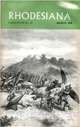 PUBLICATION No. 38 MARCH, 1978 THOMAS MEIKLE, 1862-1939