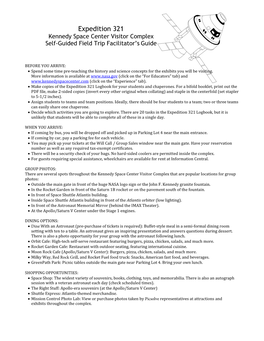 Mission Task Checklist