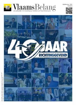 Ledenblad Van De Vlaams-Nationale Partij Maandelijkse Uitgave (Behalve Augustus) • Jaargang 14 • Nr