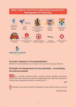 Management of Poisoning