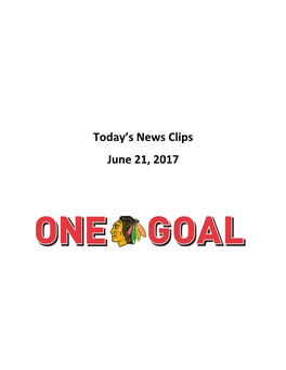 Today's News Clips June 21, 2017