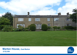 Marton House, East Marton £132,500 2 Marton House East Marton BD23 3LP