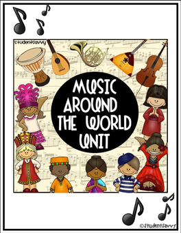 ©Studentsavvy Music Around the World Unit I Thank You For