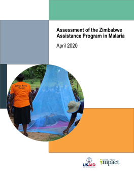 Assessment of the Zimbabwe Assistance Program in Malaria April 2020