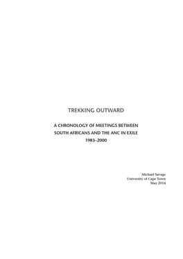 Trekking Outward