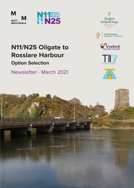 N11/N25 Oilgate to Rosslare Harbour Option Selection Newsletter - March 2021 N11/N25 Oilgate to Rosslare Harbour L Option Selection L Newsletter March 2021 Page 1