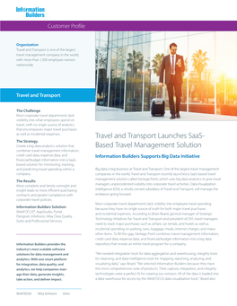 Travel and Transport Launches Saasbased Travel Management