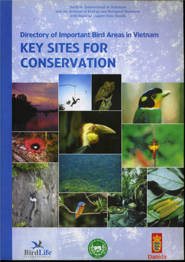 Directory of Important Bird Areas in Vietnam KEY SITES for CONSERVATION