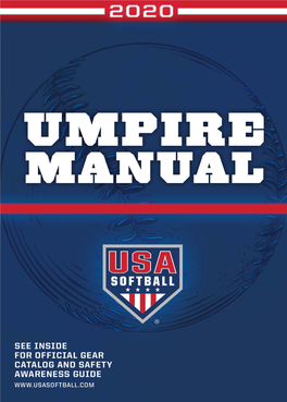 2020 Umpire Manual