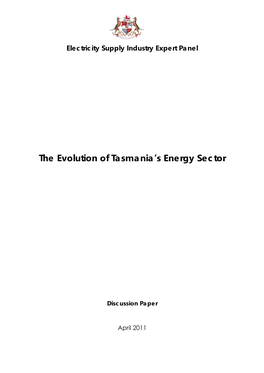 The Evolution of Tasmania's Energy Sector