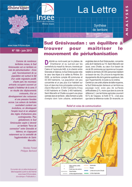 Sud Grésivaudan : Un Équilibre À Trouver Pour Maîtriser Le